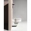 Laufen Val Zestaw Toaleta WC podwieszana 53x39 cm Rimless bez kołnierza z deską wolnoopadającą biały H8202810000001+H8942810000001 - zdjęcie 8