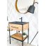 Laveo Albano Umywalka meblowa 60x44 cm czarna VGA1710T - zdjęcie 6