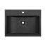 Laveo Albano Umywalka meblowa 60x44 cm czarna VGA1710T - zdjęcie 1