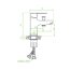 Laveo Appia Bateria nawannowa 1 otworowa czarny BLP_71JD - zdjęcie 2
