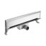 Laveo Burgo Odpływ ścienny 40 cm inox COR_241D - zdjęcie 1