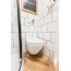 Laveo Desna Zestaw Toaleta WC bez kołnierza krótka + deska wolnoopadająca biały VMD600S - zdjęcie 5