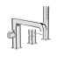 Laveo Pola Bateria nawannowa 3-otworowa chrom BAP_013D - zdjęcie 1