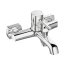 Laveo Pola Bateria wannowa natynkowa chrom BAP_010D - zdjęcie 1