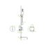 Laveo Pretto Bateria wannowa podtynkowa chrom BAO_011P - zdjęcie 2