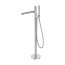 Laveo Pretto Bateria wannowa wolnostojąca chrom BAO_011S - zdjęcie 1
