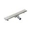 Laveo Ronda Odpływ liniowy 50 cm inox COV_251D - zdjęcie 1