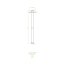 Laveo Rondo Ramię deszczownicy sufitowe 28,4 cm chrom NWX_050O - zdjęcie 2