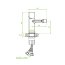 Laveo Tores Bateria bidetowa z korkiem chrom BVT_032D - zdjęcie 2
