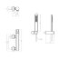 Laveo Tores Bateria prysznicowa natynkowa chrom BVT_041D - zdjęcie 2