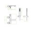 Laveo Tores Bateria wannowa natynkowa czarny BVT_711D - zdjęcie 2