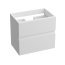 Lavita Arizona Zestaw Szafka podumywalkowa 60 cm wisząca z umywalką, biała 5908211400723 - zdjęcie 2