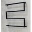 Lavita Black Trynidad Wieszak na ręczniki 60x56 cm czarny mat 5908211470368 - zdjęcie 2