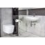 Lavita Geo Zestaw Toaleta WC 50x36 cm bez kołnierza + deska wolnoopadająca + stelaż biała 5908211479781+5908211494838 - zdjęcie 4