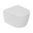 Lavita Geo Zestaw Toaleta WC 50x36 cm bez kołnierza + deska wolnoopadająca + stelaż biała 5908211479781+5908211494838 - zdjęcie 6