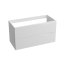 Lavita Kolorado White 1000 Szafka łazienkowa 100,5x46x54,2 cm biały połysk 5900378314387 - zdjęcie 1
