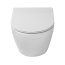 Lavita Sofi Slim Zestaw Toaleta WC 49x37 cm bez kołnierza + deska wolnoopadająca biała 5908211401461 - zdjęcie 2