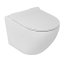 Lavita Sofi Slim Zestaw Toaleta WC 49x37 cm bez kołnierza + deska wolnoopadająca biała 5908211401461 - zdjęcie 1