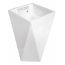 Lavita Sharp Umywalka wolnostojąca 46x46 cm, biała 5908211476469 - zdjęcie 1