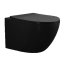 Lavita Sinto black Zestaw Toaleta WC 49x37 cm + deska wolnoopadająca czarna 5908211405551 - zdjęcie 1