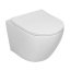 Lavita Sinto Toaleta WC 49x37 cm bez kołnierza + deska wolnoopadająca biała 5908211403878 - zdjęcie 1