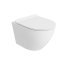 Lavita Sofi Slim White Mat Zestaw Toaleta WC bez kołnierza 49x36,5 cm + deska wolnoopadająca biały mat 5900378325963 - zdjęcie 1