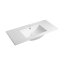Legersen Irga Umywalka wpuszczana 100x46 cm biała LEUM45301000 - zdjęcie 4