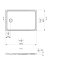 Marmite BR Brodzik prostokątny 120x80 cm biały 640435123003 - zdjęcie 2