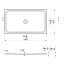 Marmite BR Brodzik prostokątny 140x80 cm biały 625421143003 - zdjęcie 3