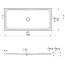 Marmite BR Brodzik prostokątny 170x80 cm biały 625421173003 - zdjęcie 3