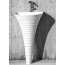 Marmorin Cascada S Umywalka wolnostojąca 48x46,8 cm biała PS013020468 - zdjęcie 1