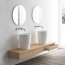 Marmorin Lara Umywalka nablatowa 40 cm biały połysk PU050010400 - zdjęcie 2