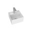 Marmorin Tantium I Umywalka nablatowa lub wisząca 28,2x28,1 cm biały połysk PU532030282 - zdjęcie 1