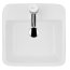 Massi Triumf Umywalka wolnostojąca 40x40 cm z powłoką Easy Clean, biała MSUS-002 - zdjęcie 3