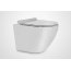 Massi Decos Mini Slim Toaleta WC krótka 48,5x37,5 cm bez kołnierza z deską wolnoopadającą biała MSM-0003SLIM - zdjęcie 1