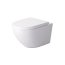 Massi Decos Mini Toaleta WC podwieszana 48x38 cm Rimless bez kołnierza z deską wolnoopadającą biała MSM-0003DURO - zdjęcie 1