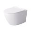 Massi Decos Mini Toaleta WC podwieszana 49x36 cm z deską sedesową wolnoopadającą, biała MSM-3673MSLIM - zdjęcie 1