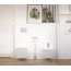 Massi Inglo Duro Toaleta WC podwieszana 55x36 cm + deska wolnoopadająca biała MSM-2389DU - zdjęcie 4