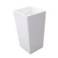 Massi Kubik Umywalka wolnostojąca 40x40 cm z powłoką Easy Clean, biała MSUS-003 - zdjęcie 1