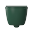 Massi Molis Green Zestaw Toaleta WC 54x35 cm bez kołnierza + deska wolnoopadająca zielony półmat MSM-0013RIMSLIM-GR - zdjęcie 4