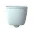 Massi Molis Ice Blue Zestaw Toaleta WC 54x35 cm bez kołnierza + deska wolnoopadająca niebieski półmat MSM-0013RIMSLIM-IB - zdjęcie 4