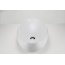 Massi Morina Umywalka nablatowa 60x42x14,5 cm, biała MSU-5174 - zdjęcie 6