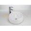 Massi Ringa Umywalka nablatowa 40x40x15 cm, biała MSU-5509 - zdjęcie 5
