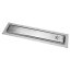 McAlpine Odpływ liniowy 80 cm wzór Love chrom CD800-BLOV-NT - zdjęcie 1