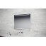 MCJ Easy Alu 01.1 Lustro ścienne 80x80 cm z oświetleniem LED MCJEASYALU01180X80 - zdjęcie 2