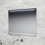 MCJ Easy Alu 01.1 Lustro ścienne 80x80 cm z oświetleniem LED MCJEASYALU01180X80 - zdjęcie 1