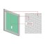 MCJ Easy Alu 01.1 Lustro ścienne 80x80 cm z oświetleniem LED MCJEASYALU01180X80 - zdjęcie 5