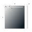 MCJ Easy Alu 01 Lustro ścienne 120x80 cm z oświetleniem LED MCJEASYALU01120X80 - zdjęcie 3
