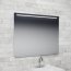 MCJ Easy Alu 01 Lustro ścienne 80x80 cm z oświetleniem LED MCJEASYALU0180X80 - zdjęcie 1