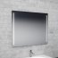 MCJ Easy Alu 02 Lustro ścienne 80x60 cm z oświetleniem LED MCJEASYALU0280X60 - zdjęcie 1